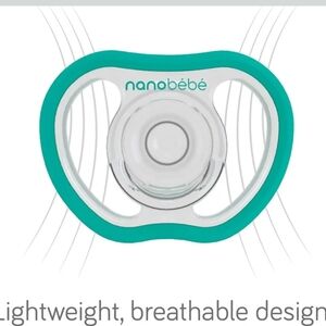 6pcsNanobebe Active Baby Pacifiers 0M+ Months